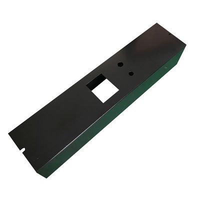 High Precision Carbon Steel TV Bracket with Cold Stamping and OEM Black Powder Coating