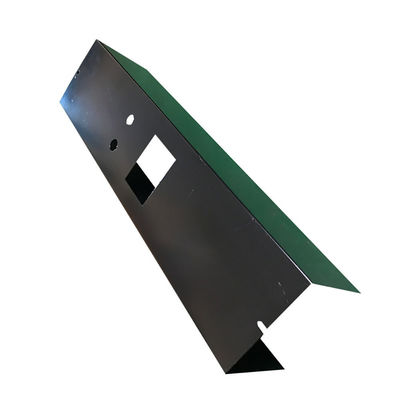 High Precision Carbon Steel TV Bracket with Cold Stamping and OEM Black Powder Coating