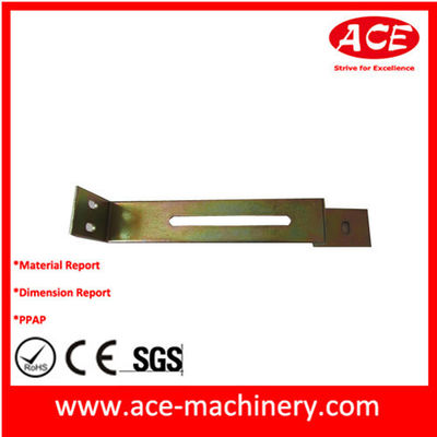 Customizable Requirements Stamping Copper Color Bracket with RoHS Certification