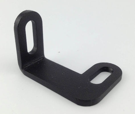 Black Powder Coated Metal Stamping Parts with SGS Certification and Customized Design
