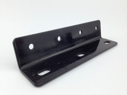 Black Powder Coated Metal Stamping Parts with SGS Certification and Customized Design