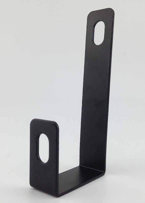 Black Powder Coated Metal Stamping Parts with SGS Certification and Customized Design