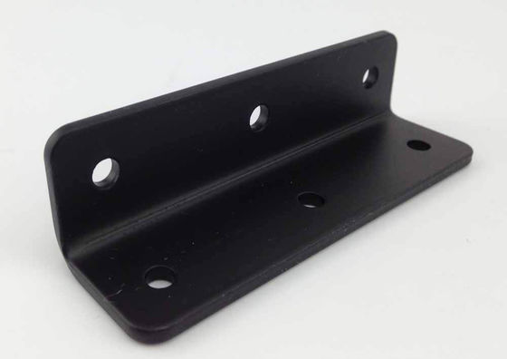 Black Powder Coated Metal Stamping Parts with SGS Certification and Customized Design