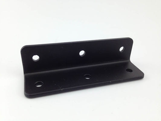 Black Powder Coated Metal Stamping Parts with SGS Certification and Customized Design