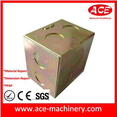 Stamping Sheet Metal Fabrication Electronics Box with Multi-Position Fine Blanking