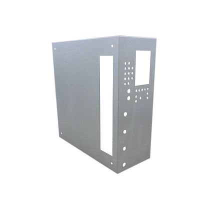 Computer Mainframe Case Shell with Burr Cleaned Surface Finish and Forming Process