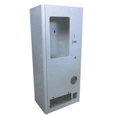 Computer Mainframe Case Shell with Burr Cleaned Surface Finish and Forming Process