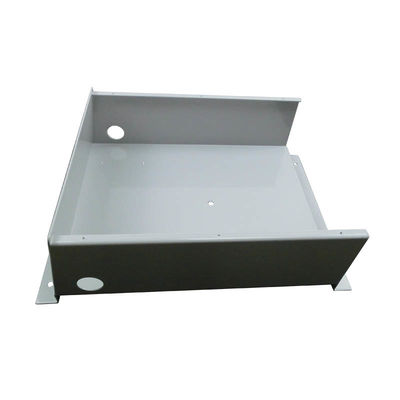 Computer Mainframe Case Shell with Burr Cleaned Surface Finish and Forming Process