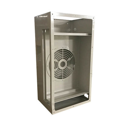 Computer Mainframe Case Shell with Burr Cleaned Surface Finish and Forming Process