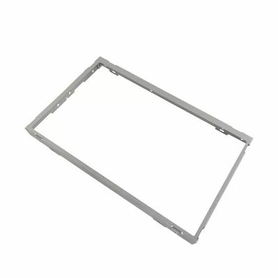 Black Powder Coating Custom Sheet Metal Fabricates Curved Stamping Metal Parts for ISO9001