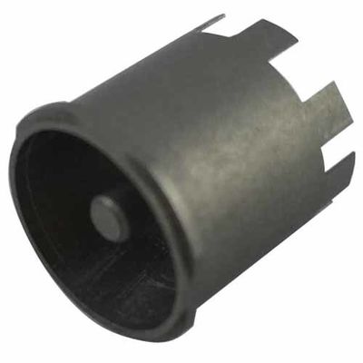 Customized Request Q235 Steel Stamping of Tube Tip Part with Powder Coating