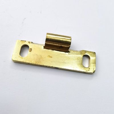 Customized Request Accepted RoHS Certified Brass Hinge Parts for OEM CNC Machining