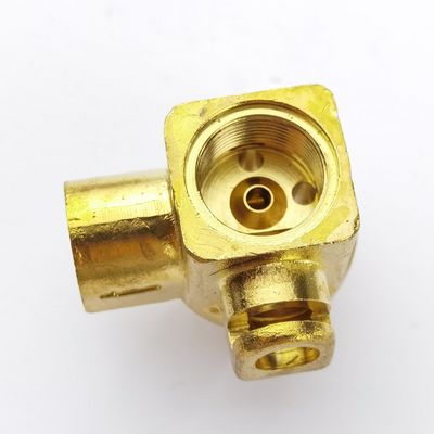 Measuring Tool Control Brass Forging Pipe Connect Parts for OEM CNC Machining Needs