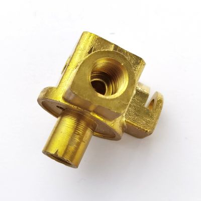 Measuring Tool Control Brass Forging Pipe Connect Parts for OEM CNC Machining Needs