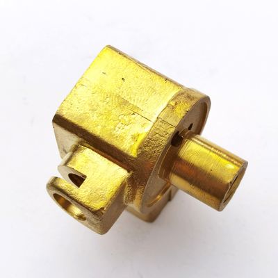 Measuring Tool Control Brass Forging Pipe Connect Parts for OEM CNC Machining Needs