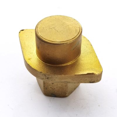 Precision CNC Machining Brass Ball Column with /-0.005mm Tolerance and ASTM Standard