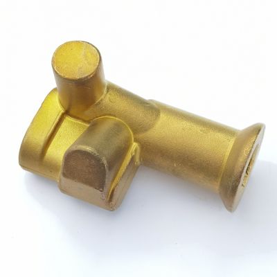 Customized Brass Y-Junction Air Valve CNC Machining Part for Industrial Equipment