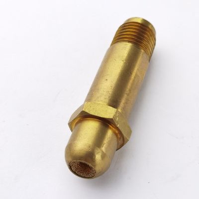 ASTM Standard CNC Machining Brass Connector Part with Tolerance /-0.005mm and Design