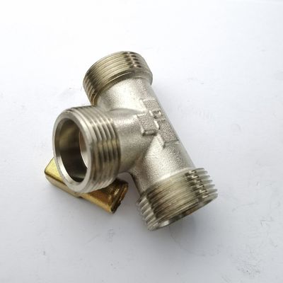 Ningbo Company Location Stainless Steel Y-Junction Air Valves for OEM CNC Machining