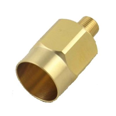 Electrial Industrial Brass Part Made by CNC Machining with Control and Measuring Tool