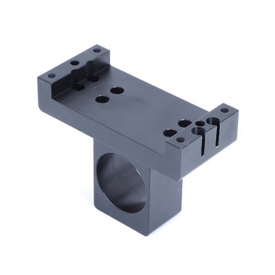 Customization High Precision CNC Machining of Base Parts in Black Anodization for OEM