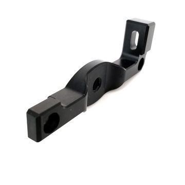 Aluminum Holder with Color Anodization and Custom CNC Machining Minimum Order 1 Piece