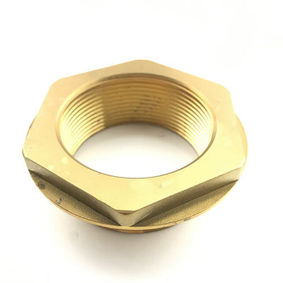Customized Copper Forged Hexagon Nut with and /-0.05mm Tolerance