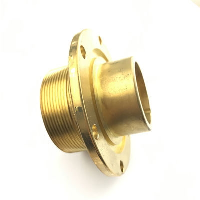 Metal Custom Made Precision Copper Flanges and Connectors for Industrial Applications