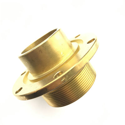 Metal Custom Made Precision Copper Flanges and Connectors for Industrial Applications