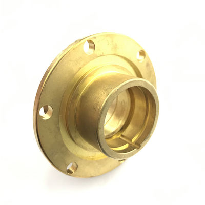 Metal Custom Made Precision Copper Flanges and Connectors for Industrial Applications