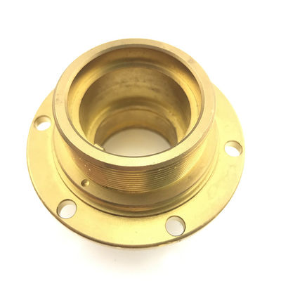 Metal Custom Made Precision Copper Flanges and Connectors for Industrial Applications