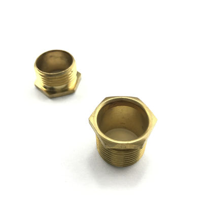 High Precision Copper External Thread Nut Model NO. L071 Tolerance /-0.05mm by OEM
