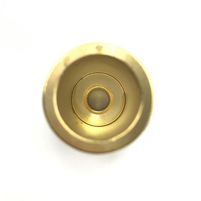 Metal Processing Machinery Parts Tolerance /-0.05mm CNC Machining Copper Hexagon Nut
