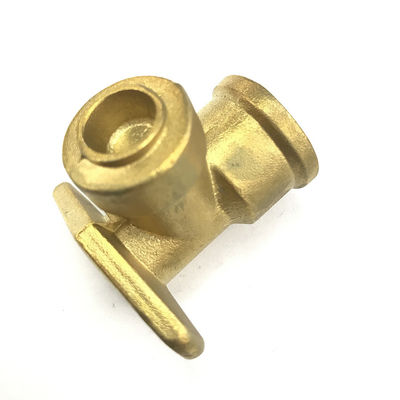 L092 ASTM Standard OEM Copper Forging Part for Customized Designed Tee Pipe Connector