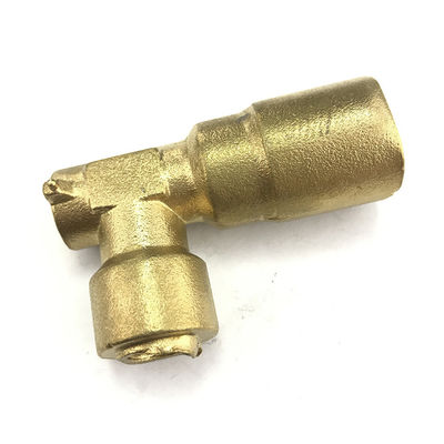 L092 ASTM Standard OEM Copper Forging Part for Customized Designed Tee Pipe Connector