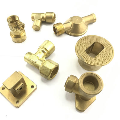 L092 ASTM Standard OEM Copper Forging Part for Customized Designed Tee Pipe Connector