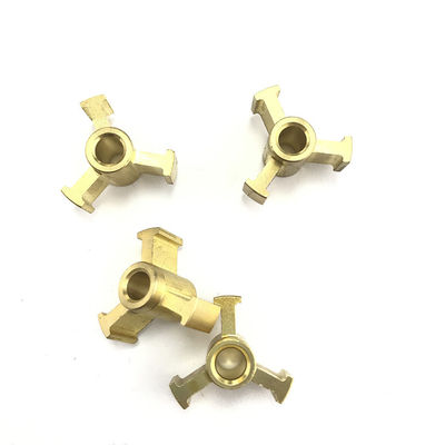 Customized Fan Type Snap Copper Forged Parts by Chinese Compliant with Rohs Standards
