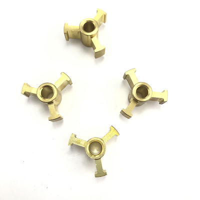 Customized Fan Type Snap Copper Forged Parts by Chinese Compliant with Rohs Standards