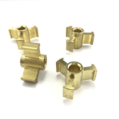 Customized Fan Type Snap Copper Forged Parts by Chinese Compliant with Rohs Standards