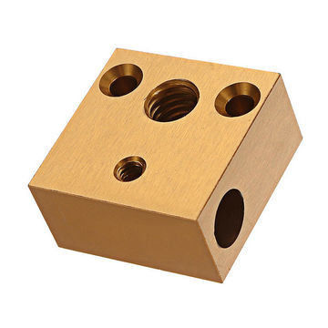 High Precision Aluminum CNC Machining Lock Parts with Color Anodization and Condition