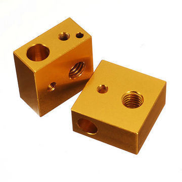 High Precision Aluminum CNC Machining Lock Parts with Color Anodization and Condition
