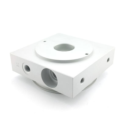 Customized Metal Processing Machinery Parts Titanium Valve Hydraulic Manifold Block