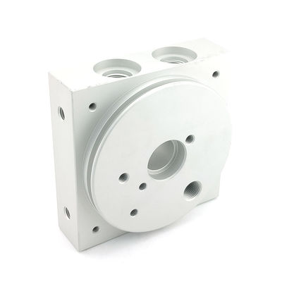 Customized Metal Processing Machinery Parts Titanium Valve Hydraulic Manifold Block