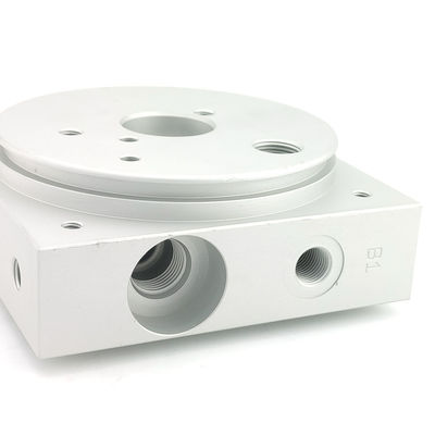 Precision Machining of Customized RoHS Compliant Aluminum Alloy Valve Manifold Blocks