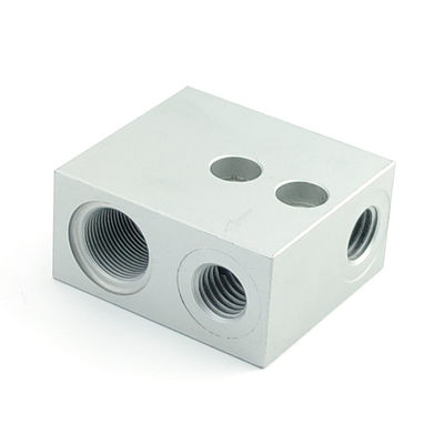 Metal Valve Block for Hydraulic Power Unit Machined to Meet Customer Requirements