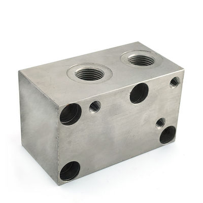 Metal Processing Machinery Parts Turning Part OEM Customize Hydraulic Blocks