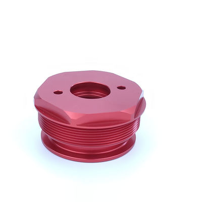 Aluminium Axle Flange CNC Turning Part with RoHs Compliant Material and Custom Design