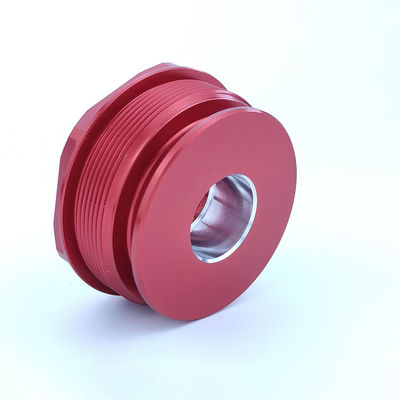 Aluminium Axle Flange CNC Turning Part with RoHs Compliant Material and Custom Design