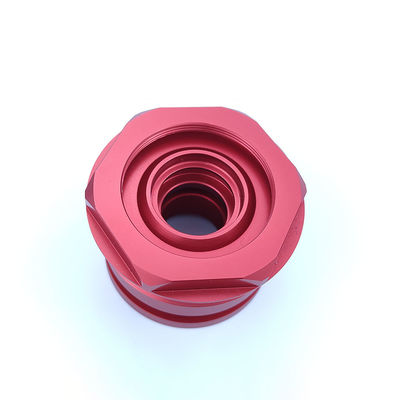Aluminium Axle Flange CNC Turning Part with RoHs Compliant Material and Custom Design