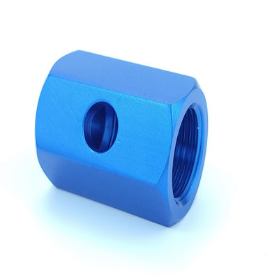Technic CNC Machining High Precision Blue Anodizing Part with /-0.05mm Tolerance